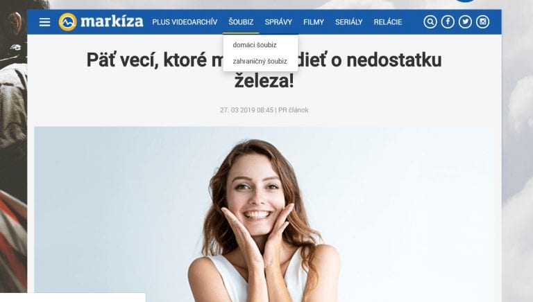 markiza clanok