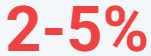 2-5%
